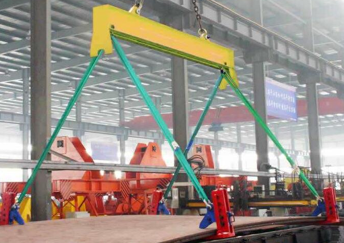 工厂使用横吊钢板钳发生倾斜怎么办