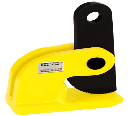 体育馆搭建横吊钢板钳起吊钢材